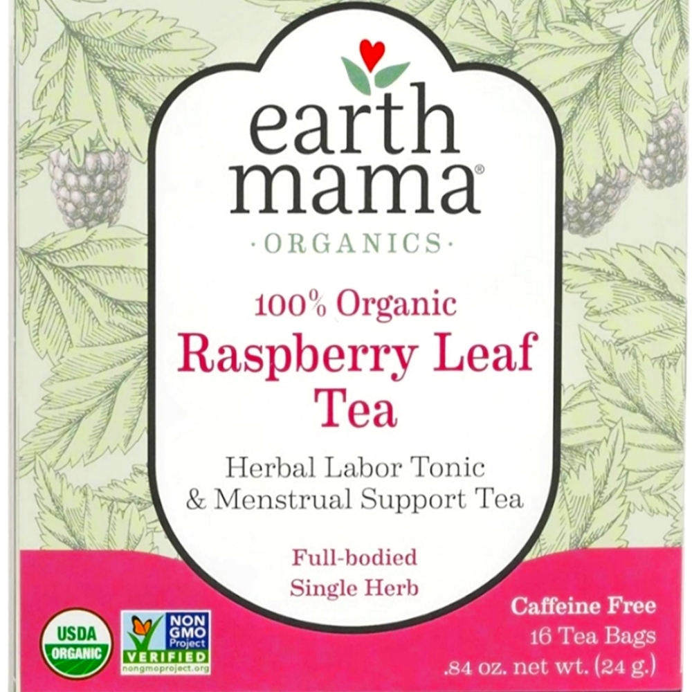 Earth Mama 100% Organic Raspberry Leaf Tea